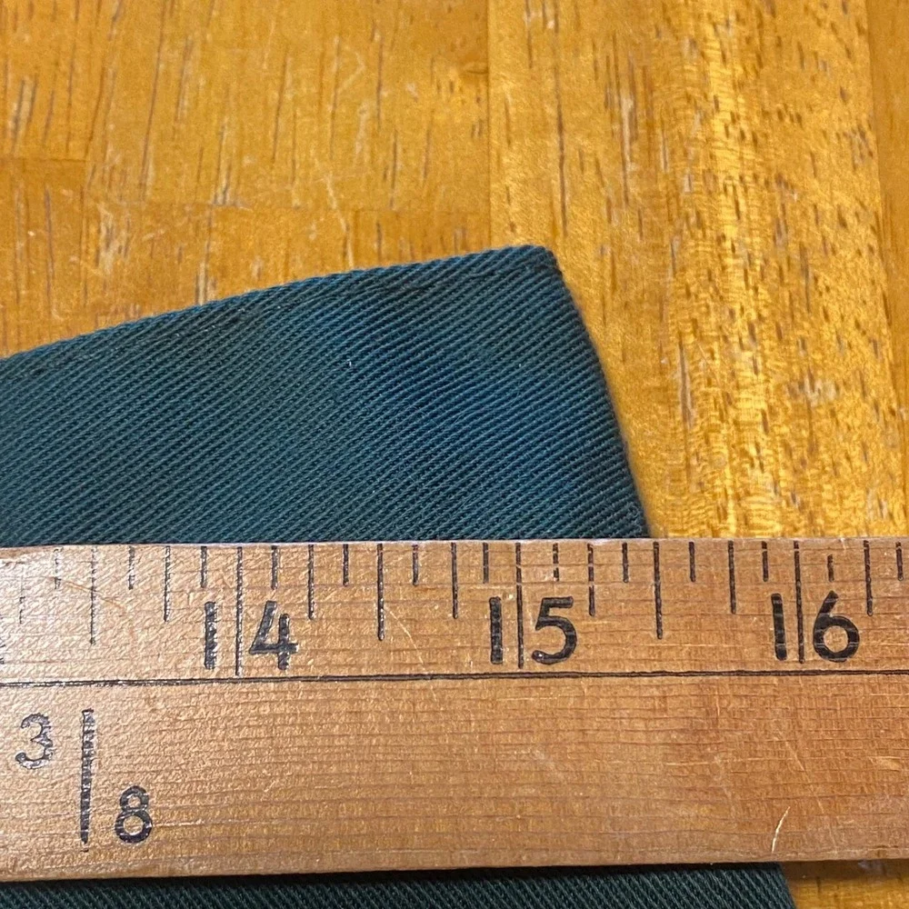 Girl Scouts Shorts Girls 18 Green NEW Vintage Fortrel Permanent Press Uniform